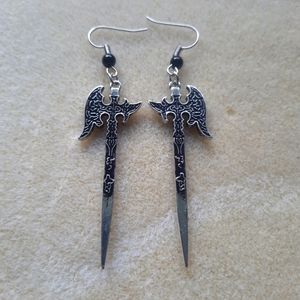 Battle Axe/Sword Earrings